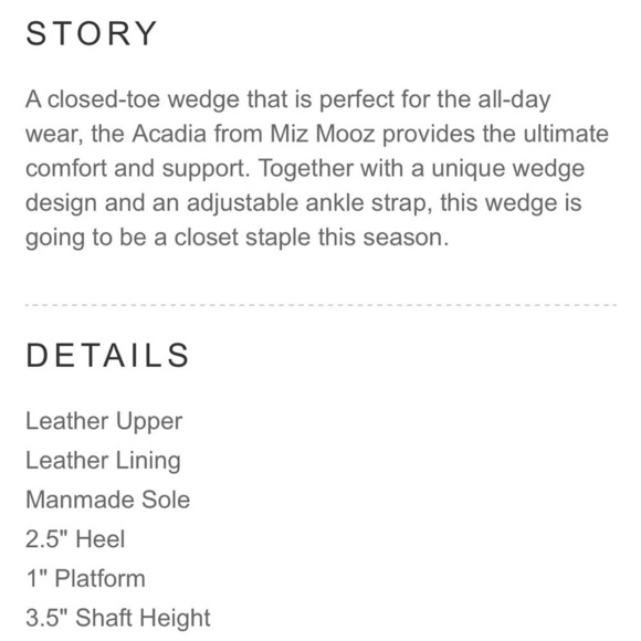 NWT MIS MOOZ ACADIA WIDE WEDGE Sandals Linen Size 40/9-9.5 - Picture 5 of 5